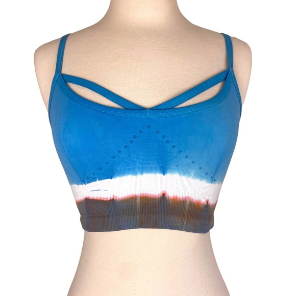 Free People Other - New Free People Tie Dye Criss Cross Stretchy Cami Workout Yoga Lounge Sports Bra